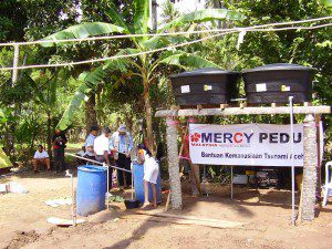 Water area built in partnership with Mercy Malaysia