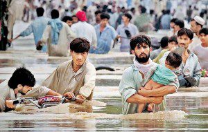 12 to 14 Million people have been displaced as a result of flooding in Pakistan.